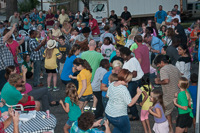 Duck dance at German Heritage night, as part of Oktoberfest 2015.